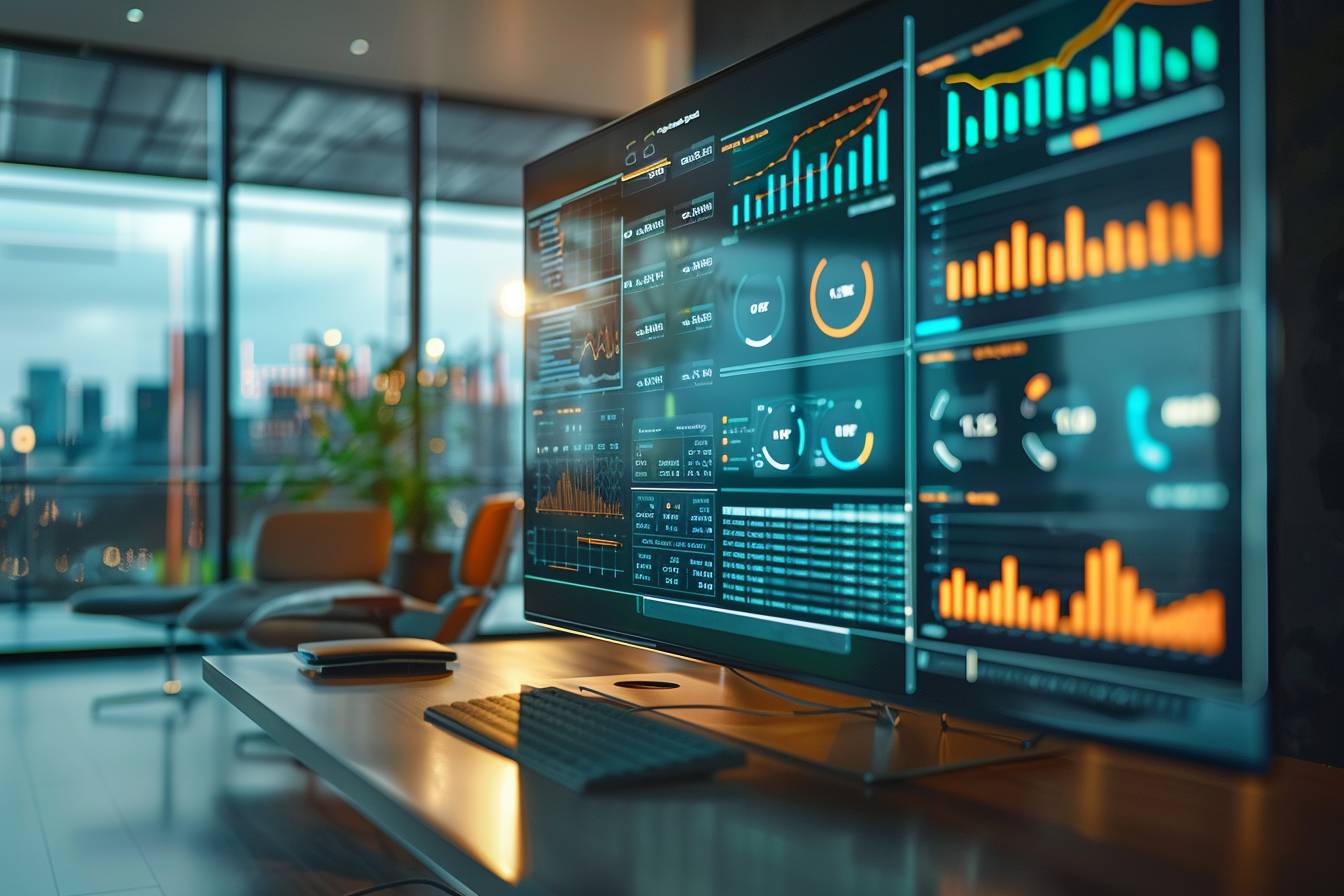 Graphique illustrant l'impact de l'IA sur la finance